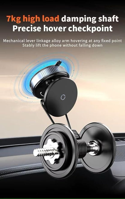 Crazy Karts™ Magnetic Suction Phone Holder – Secure Mount for Cars & Desks