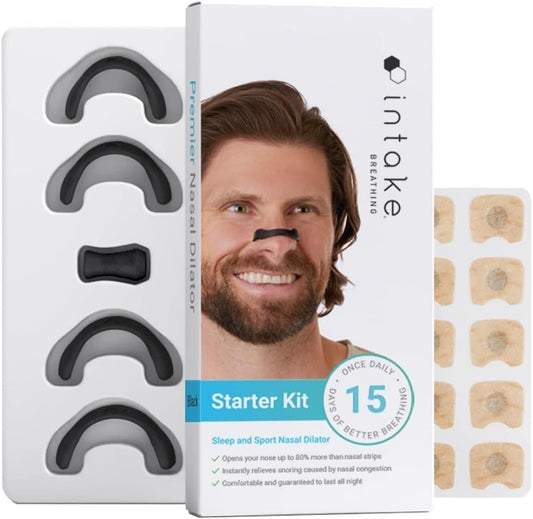 Breathing Nasal Strip Starter Kit – Anti-Snore & Easy Breathing Aid