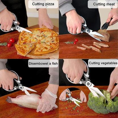 Crazy Karts™ Multifunction Kitchen Scissors – 7‑in‑1 Cutter & Opener