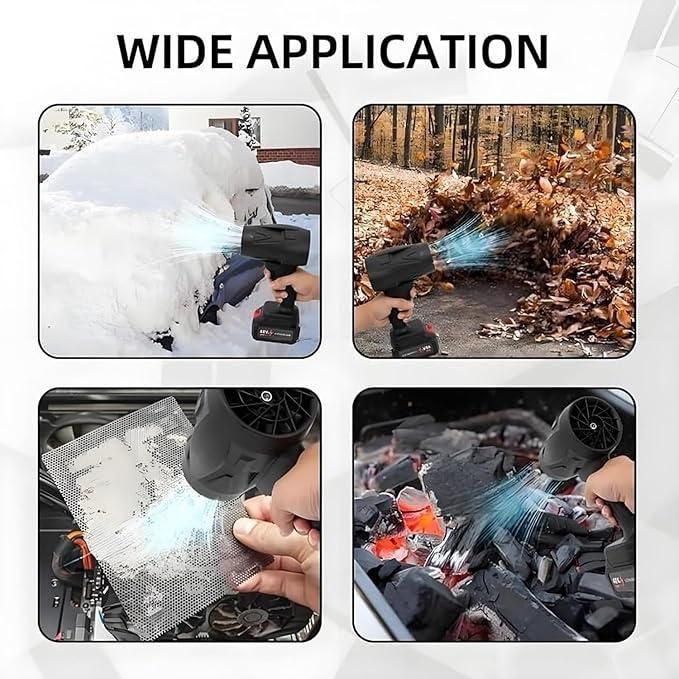 Crazy Karts™ Cordless Turbo Jet Blower – Powerful Dust & Leaf Cleaner