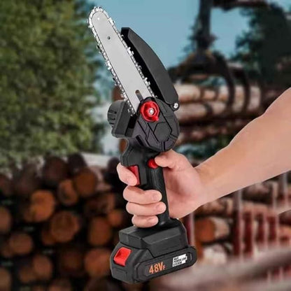 Crazy Karts™ Cordless Battery-Powered Electric Chainsaw – Tree Trimming & Wood Cutting