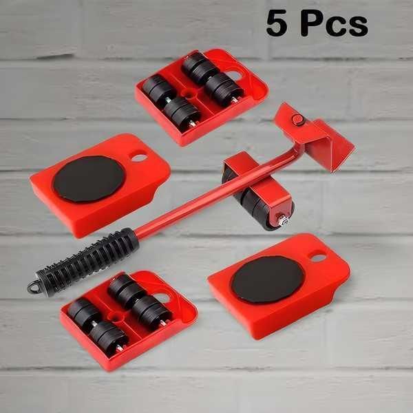 Crazy Karts™ Furniture Lifter & Mover Tool Set – Heavy Duty with Wheel Pads