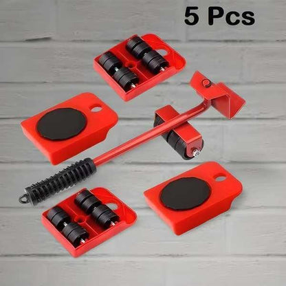 Crazy Karts™ Furniture Lifter & Mover Tool Set – Heavy Duty with Wheel Pads